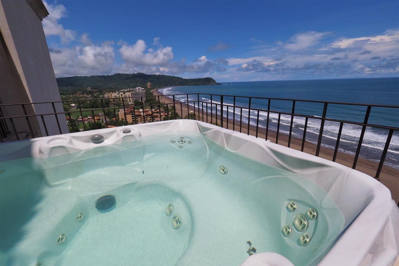 Ferienwohnung Expectacular Penthouse Frente Al Mar Con Jacuzzi Jacó Exterior foto