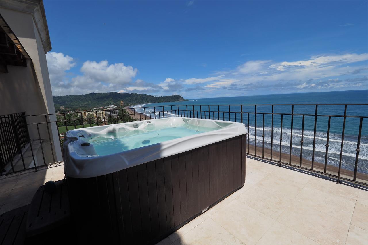 Ferienwohnung Expectacular Penthouse Frente Al Mar Con Jacuzzi Jacó Exterior foto